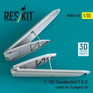   ResKit Models F-105 Thunderchief F.O.D. covers for Trumpeter kit (3D Printed) 1:32 (RSU32-0167)