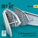 ResKit Models F-105 Thunderchief F.O.D. covers for Trumpeter kit (3D Printed) 1:32 (RSU32-0167)