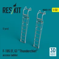   ResKit Models F-105 (F, G) Thunderchief access ladders (2 pcs) (3D Printed) 1:32 (RSU32-0172)
