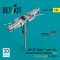 ResKit Models AH-1G Cobra main rotor with dust and debris deflector (sand shields) early version for ICM kit (3D Printed) 1:32 (RSU32-0175)
