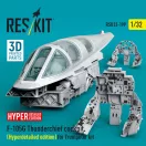 ResKit Models F-105G Thunderchief cockpit (Hyperdetailed edition) for Trumpeter kit (3D Printed) 1:32 (RSU32-0199)