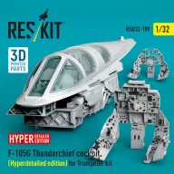   ResKit Models F-105G Thunderchief cockpit (Hyperdetailed edition) for Trumpeter kit (3D Printed) 1:32 (RSU32-0199)