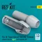 ResKit Models F/A-18 Super Hornet/EA-18G Growler exhaust nozzles type 2 for Trumpeter kit (3D Printed) 1:32 (RSU32-0213)