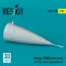 ResKit Models Mirage 2000B nose cone for Kitty Hawk / Zimimodel kit (3D Printed) 1:32 (RSU32-0233)