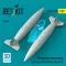 ResKit Models 150 gallon underwing fuel tanks (F-5E, F, N, F-20, AT-3) (2 pcs) (3D Printed) 1:32 (RSU32-0240)