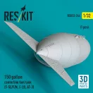ResKit Models 150 gallon centerline fuel tank (F-5E/F/N, F-20, AT-3) (1 pcs) (3D Printed) 1:32 (RSU32-0244)