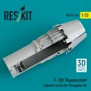 ResKit Models F-105 Thunderchief exhaust nozzle for Trumpeter kit (3D Printed) 1:32 (RSU32-0246)