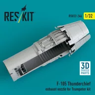   ResKit Models F-105 Thunderchief exhaust nozzle for Trumpeter kit (3D Printed) 1:32 (RSU32-0246)