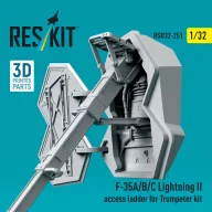   ResKit Models F-35A/B/C Lightning II access ladder for Trumpeter kit (3D Printed) 1:32 (RSU32-0251)