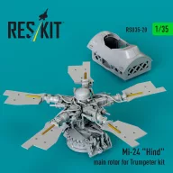   ResKit Models Mi-24 Hind main rotor for Trumpeter kit (3D Printed) 1:35 (RSU35-0020)
