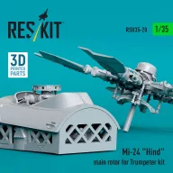   ResKit Models Mi-24 Hind main rotor for Trumpeter kit (3D Printed) 1:35 (RSU35-0020)