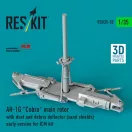 ResKit Models AH-1G Cobra main rotor with dust and debris deflector (sand shields) early version for ICM kit (3D Printed) 1:35 (RSU35-0032)