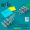 ResKit Models Mi-8 Hip weapon mounting frame with BD3-57KrV (UKRAINE Late) for Trumpeter kit (2 pcs) (3D Printed) 1:35 (RSU35-0036)