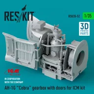   ResKit Models AH-1G Cobra gearbox with doors for ICM kit (3D Printed) 1:35 (RSU35-0052)