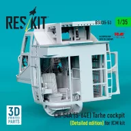   ResKit Models CH-54A (S-64E) Tarhe cockpit (Detailed edition) for ICM kit (3D Printed) 1:35 (RSU35-0053)