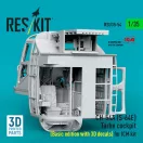 ResKit Models CH-54A (S-64E) Tarhe cockpit (Basic edition with 3D decals) for ICM kit (3D Printed) 1:35 (RSU35-0054)