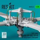 ResKit Models Tail rotor for MH-60L, UH-60A, HH-60 for Kitty Hawk / Zimimodel (3D Printed) 1:35 (RSU35-0063)