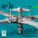 ResKit Models Tail rotor for SH-60B, SH-60F, HH-60H, MH-60R, MH-60S for Kitty Hawk/Zimimodel (3D Printed) 1:35 (RSU35-0064)