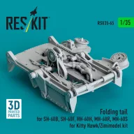  ResKit Models Folding tail for SH-60B, SH-60F, HH-60H, MH-60R, MH-60S (3D Printed) for Kitty Hawk / Zimi Model 1:35 (RSU35-0065)