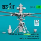 ResKit Models AH-64E late Apache unfolded main rotor, late blades, MUMT, MUMT-X for Takom/Snowman kit (3D Printed) 1:35 (RSU35-0068)