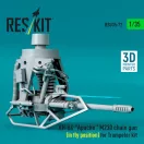 ResKit Models AH-64 Apache M230 chain gun (in fly position) for Trumpeter kit (3D Printed) 1:35 (RSU35-0072)