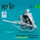 ResKit Models AH-64 Apache M230 chain gun (in parking position) for Trumpeter kit (3D Printed) 1:35 (RSU35-0073)