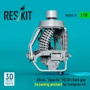 ResKit Models AH-64 Apache M230 chain gun (in parking position) for Trumpeter kit (3D Printed) 1:35 (RSU35-0073)