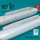 ResKit Models Fuel tanks ??-53 (2 pcs) (3D Printed) 1:48 (RSU48-0005)