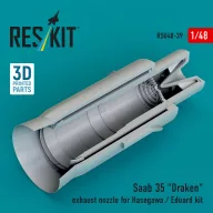   ResKit Models Saab 35 Draken exhaust nozzle for Hasegawa / Eduard kit (3D Printed) 1:48 (RSU48-0039)