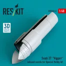 ResKit Models Saab 37 Viggen exhaust nozzle for Special Hobby kit (3D Printed) 1:48 (RSU48-0041)