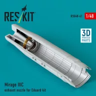   ResKit Models Mirage IIIC exhaust nozzle for Eduard kit (3D Printed) 1:48 (RSU48-0061)
