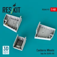   ResKit Models Canberra Wheels bay for Airfix kit (3D Printed) 1:48 (RSU48-0093)