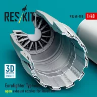   ResKit Models Eurofighter Typhoon open exhaust nozzles for Revell kit (3D Printed) 1:48 (RSU48-0108)