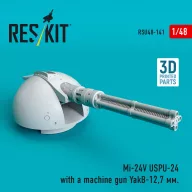   ResKit Models Mi-24V USPU-24 with a machine gun YakB-12,7 mm (3D Printed) 1:48 (RSU48-0141)