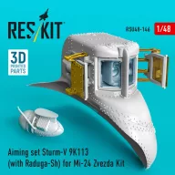   ResKit Models Aiming set Sturm-V 9K113 (with Raduga-Sh) for Mi-24 for Zvezda kit (3D Printed) 1:48 (RSU48-0146)