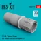 ResKit Models F-100 Super Sabre late exhaust nozzle for Trumpeter kit (3D Printed) 1:48 (RSU48-0178)