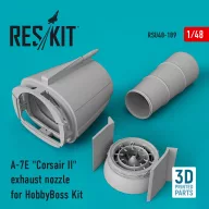   ResKit Models A-7E Corsair II exhaust nozzle for HobbyBoss Kit (3D Printed) 1:48 (RSU48-0189)