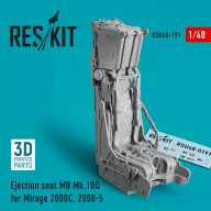   ResKit Models Ejection seat MB Mk.10Q for Mirage 2000C, 2000-5 (3D Printed) 1:48 (RSU48-0191)
