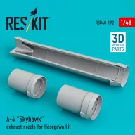   ResKit Models A-4 Skyhawk exhaust nozzle for Hasegawa kit (3D Printed) 1:48 (RSU48-0192)