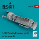 ResKit Models F-106 Delta Dart exhaust nozzle for Trumpeter kit (3D Printed) 1:48 (RSU48-0196)