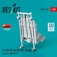   ResKit Models P-47D-25/26/28/30 Thunderbolt Seat for MiniArt kit (3D Printed) 1:48 (RSU48-0204)