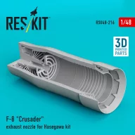   ResKit Models F-8 Crusader exhaust nozzle for Hasegawa kit (3D Printed) 1:48 (RSU48-0216)