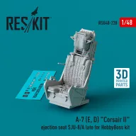   ResKit Models A-7 (E, D) Corsair II ejection seat SJU-8/A late for HobbyBoss kit (3D Printed) 1:48 (RSU48-0228)