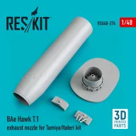   ResKit Models BAe Hawk T.1 exhaust nozzle for Tamiya/Italeri kit (3D Printed) 1:48 (RSU48-0274)