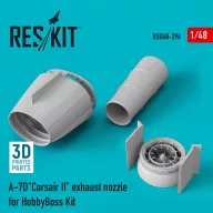   ResKit Models A-7D Corsair II exhaust nozzle for HobbyBoss kit (3D Printed) 1:48 (RSU48-0296)