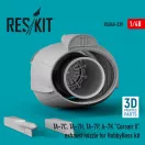ResKit Models TA-7C, TA-7H, TA-7P, A-7K Corsair II exhaust nozzle for HobbyBoss kit (3D Printed) 1:48 (RSU48-0339)