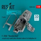 ResKit Models F-105D Thunderchief cockpit early modification (Detailed edition) for HobbyBoss kit (3D Printed) 1:48 (RSU48-0350)