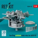 ResKit Models Sea King unfolded main rotor for Airfix kit (3D printed) 1:48 (RSU48-0354)