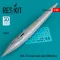 ResKit Models MiG-25 ventral fuel tank (5280 litre) (3D printed) 1:48 (RSU48-0358)