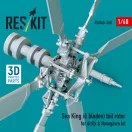ResKit Models Sea King (6 blades) tail rotor for Airfix & Hasegawa kit (3D printed) 1:48 (RSU48-0360)